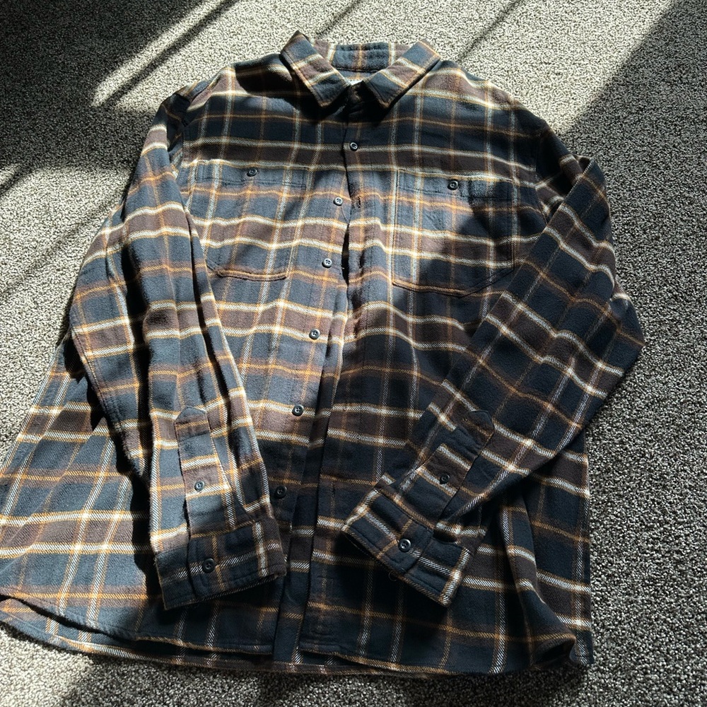 Men’s LL Bean Button Down Flannel